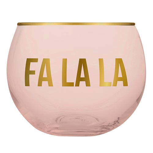 Roly Poly Glass - Fa la la