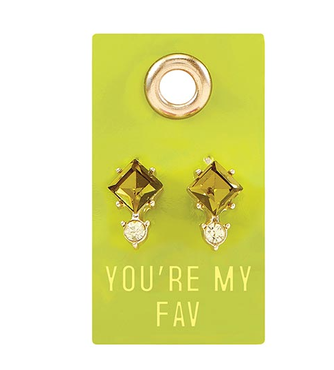 Gemstone Earring - You're My Fav
