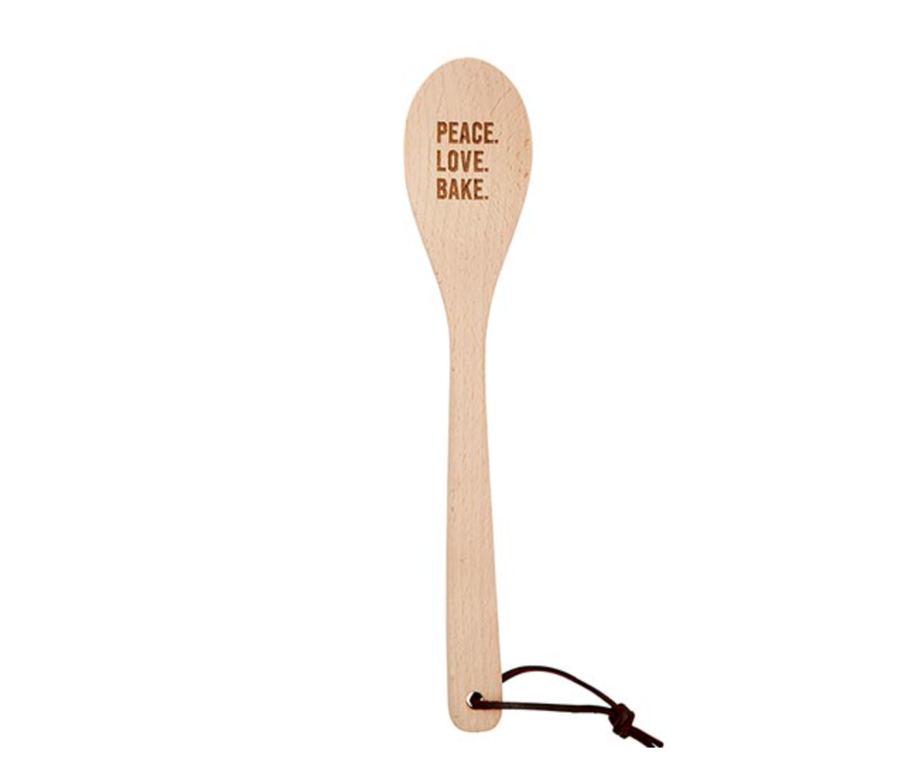 Cooking Spoon - Peace. Love. Bake