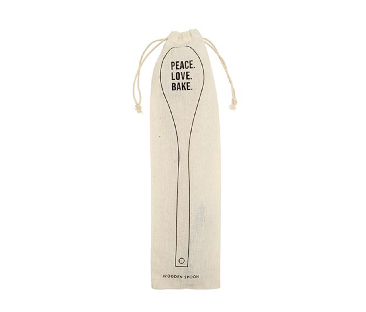 Cooking Spoon - Peace. Love. Bake