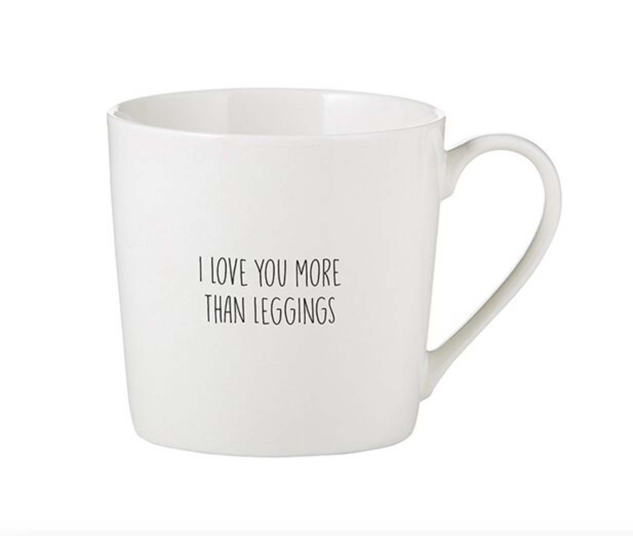 More Than Leggings Café Mug