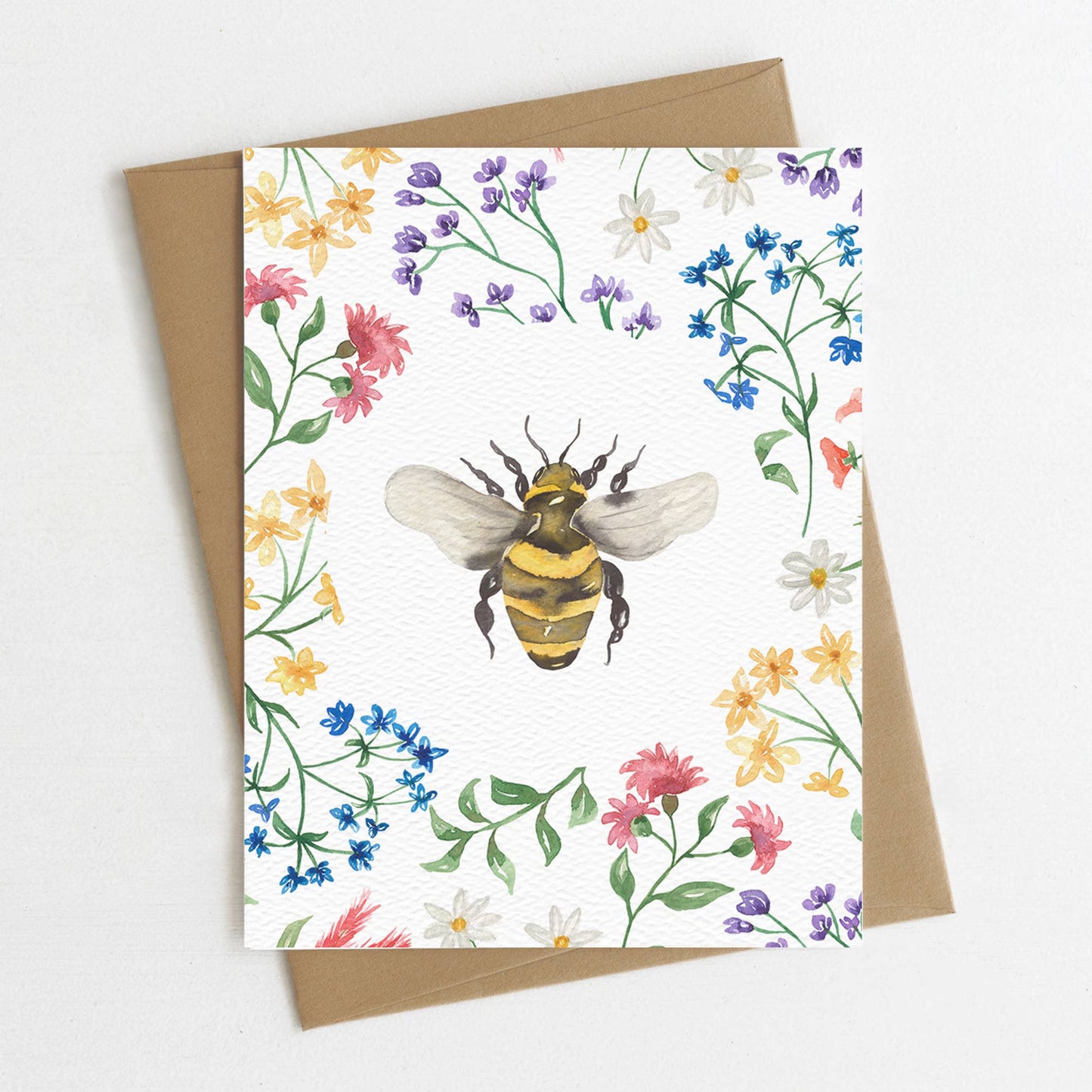 Bumble Bee Blank Card