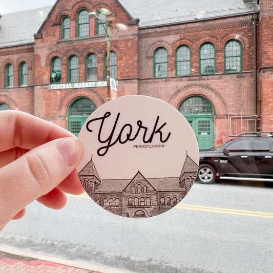 York PA Sticker