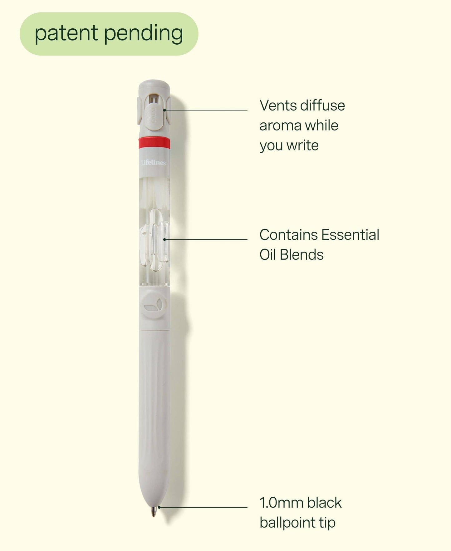 Lifelines Pen Diffuser with Essential Oil Blends - Spice