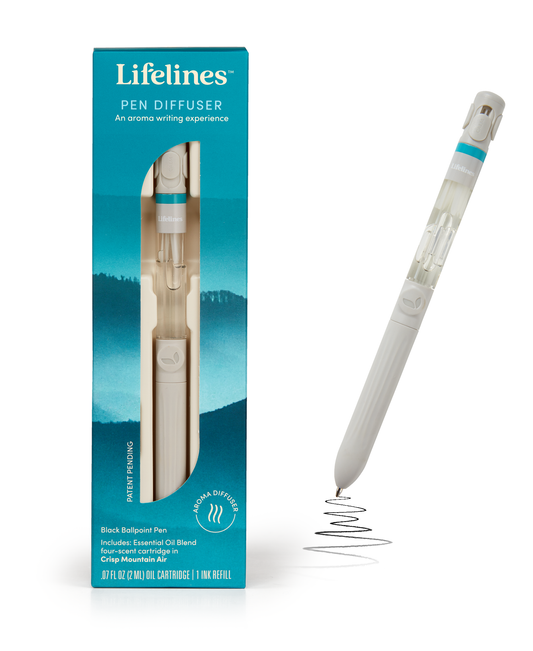 Lifelines Pen Diffuser with Essential Oil Blend - Crisp Mountain Air
